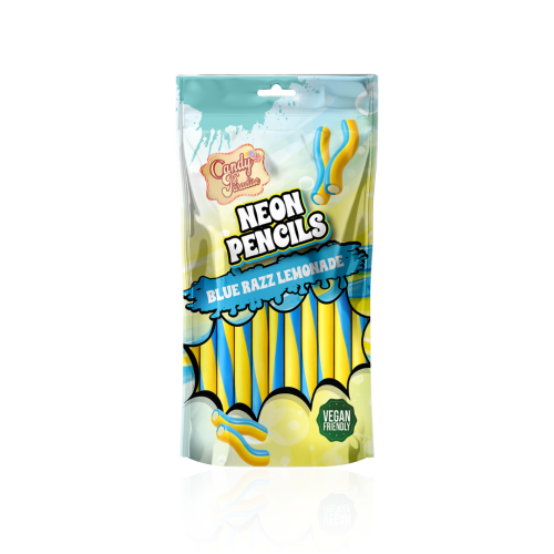 Candy Paradise Neon Pencils Blue Razz Lemonade 12x130g
