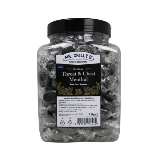 Mr Crilly's Throay & Chest 1.5kg Jar