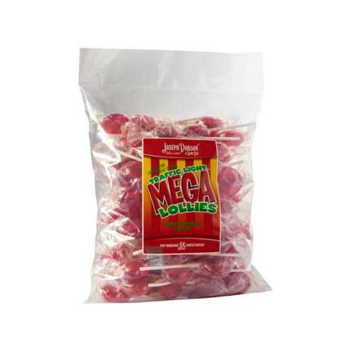 Joseph Dobson Wrapped Traffic Light Lollies 80 Count