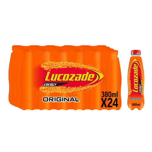 Lucozade Original Fizzy Drink 24 x 380ml