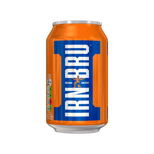 Irn Bru Fizzy Drink Cans 24x330ml
