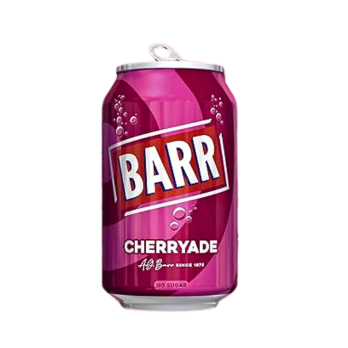 Barr Cherryade Fizzy Drink Cans 24x330ml