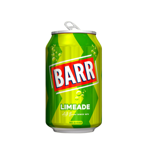 Barr Limeade Fizzy Drink Cans 24x330ml