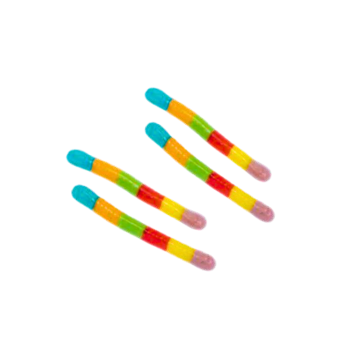 Dulceplus Jelly Multicolour Worms 1kg