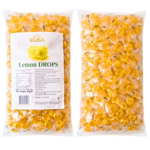 Hard Candy Lemon Drops 1kg