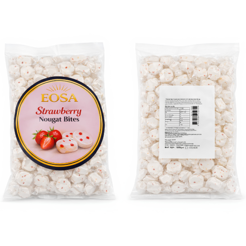 Strawberry Nougat Bites 1kg