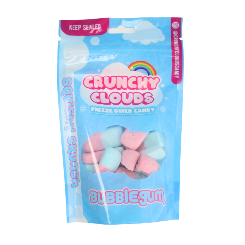 Crunchy Clouds Bubblegum 10x50g