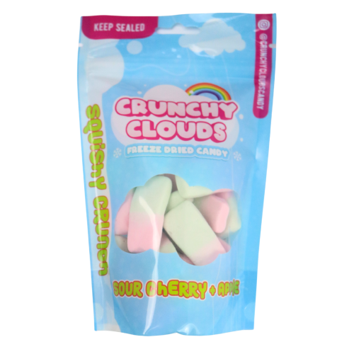 Crunchy Clouds Sour Cherry and Apple 10x50g