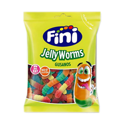 Fini Halal Fizzy Worms 12X75g