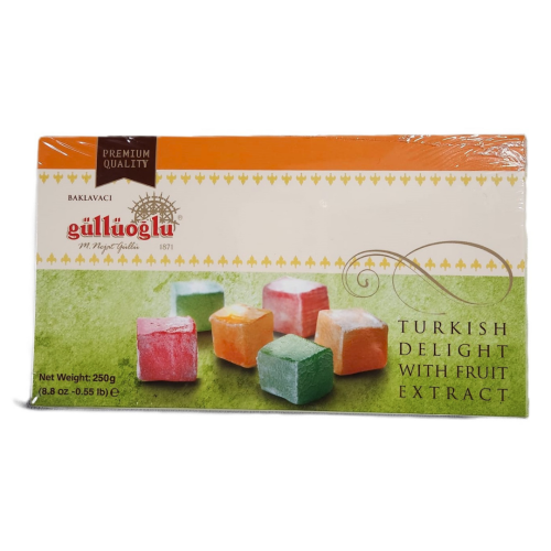 Gourmet Mixed Fruit Turkish Delight 500g