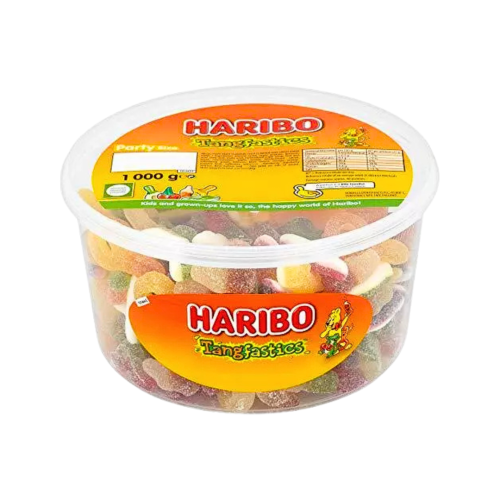 Haribo Tangfastics Tub 1kg