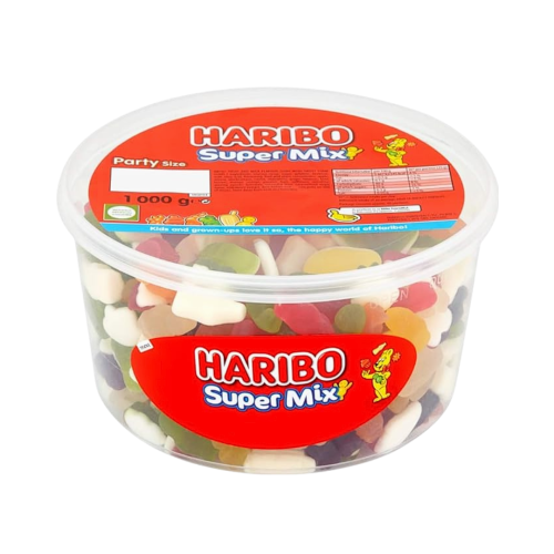 Haribo Supermix Tub 1kg
