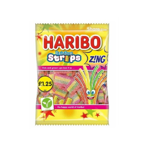 Haribo Rainbow Strips Ã‚Â£1.25 PMP 12x130g