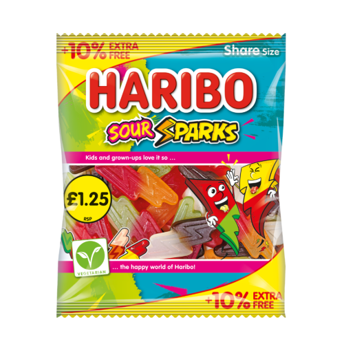 Haribo Sour Sparks 12x140g