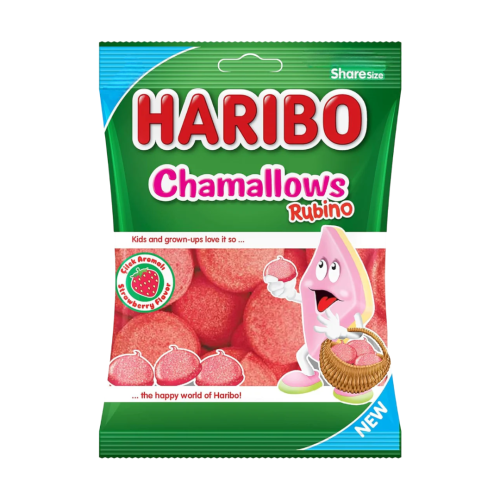 Haribo Halal Pink Mallows 24x70g