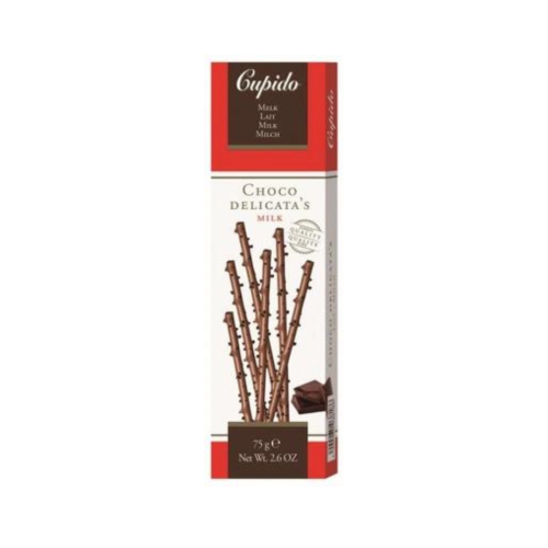 Cupido Box Delicatas Sticks Milk 75g