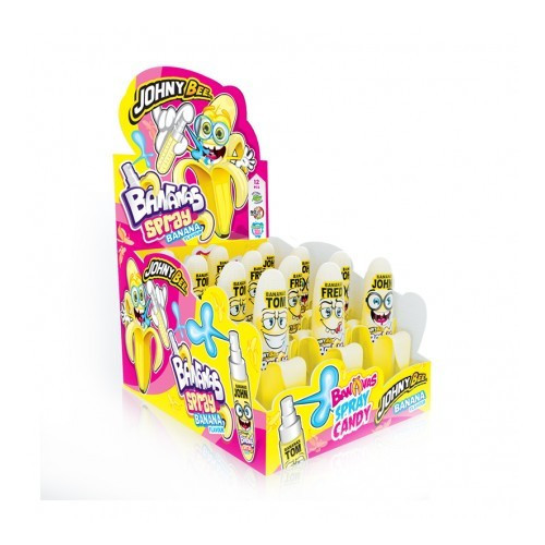 Johny Bee Banana Spray Candy 12x25ml