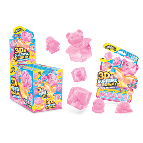 Johny Bee 3D Suprise Gummy Bag 12x57g
