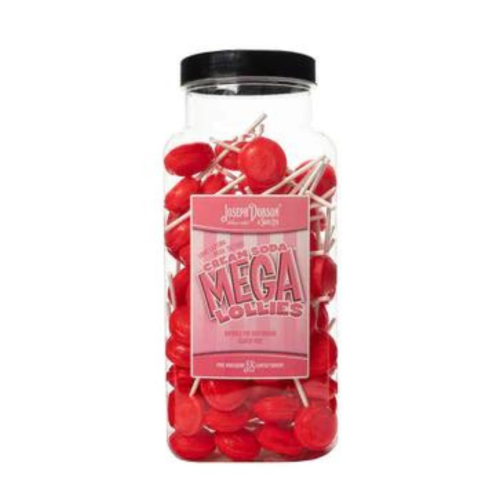 Dobson's Strawberry & Cream Mega Lolly 90 X Jar