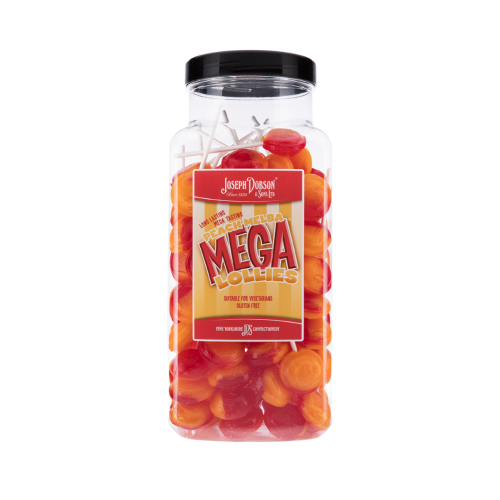 Dobson's Peach Melba Mega Lolly 90 X Jar