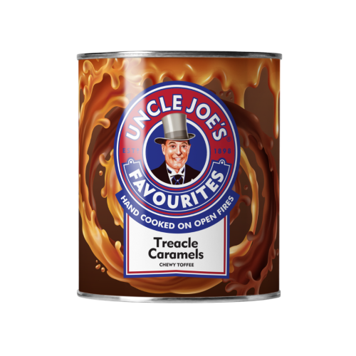 Uncle Joes Treacle Caramels Tin