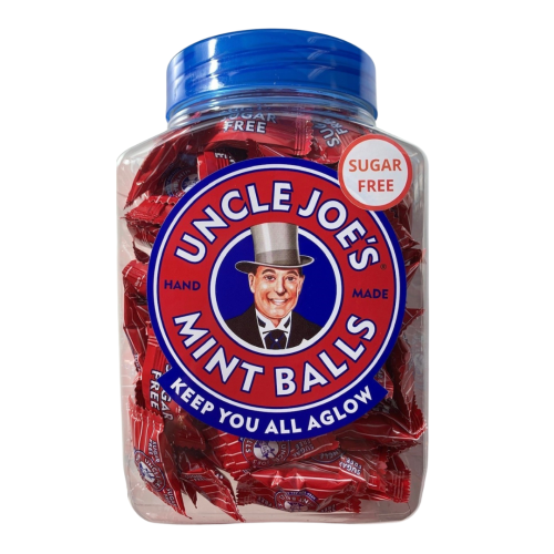 Uncle Joeâs Mintballs Sugar Free 800g Jar