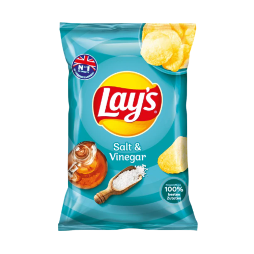 Lays Salt and Vinegar 9x150g
