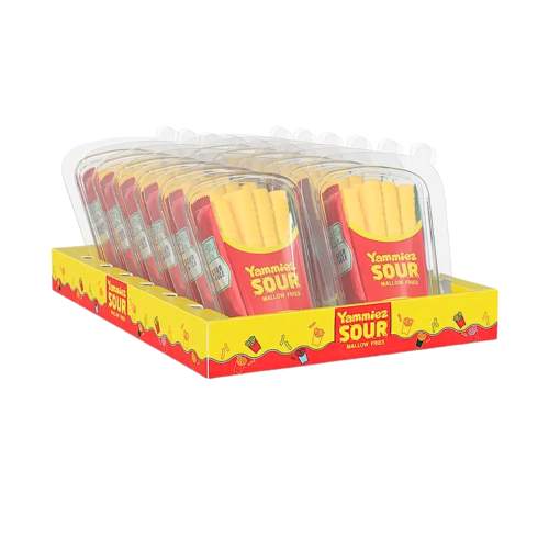 Yammiez Sour Mallow Fries 12x44g