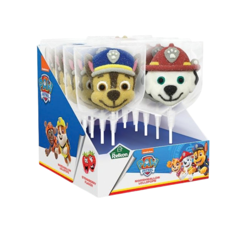 Paw Patrol Mallow Lollipop 12x45g