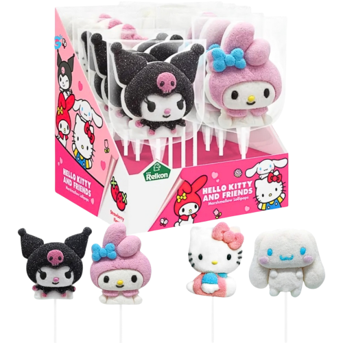 Hello Kitty Mallow Lollipop 12x45g