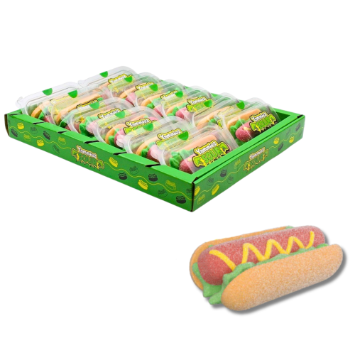 Sour Mallow Hot Dog 12x50g
