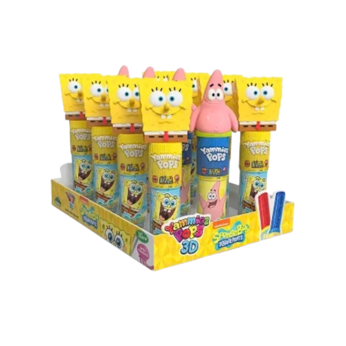 Spongebob 3D Yammiez Pop 12x15g