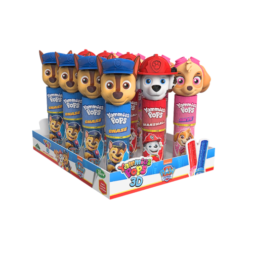 Paw Patrol 3D Yammiez Pop 12x15g