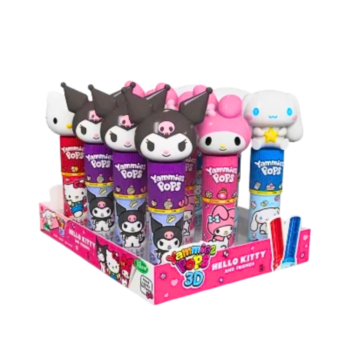 Hello Kitty 3D Yammiez Pop 12x15g