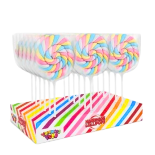 Yammiez Mallow Spiral Rainbow18x30g