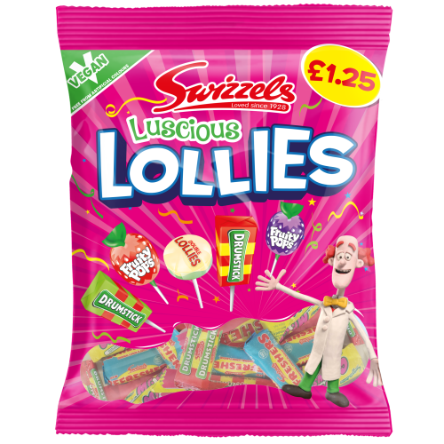 Swizzels Luscious Lollies Ã‚Â£1.25 PMP 12x132g