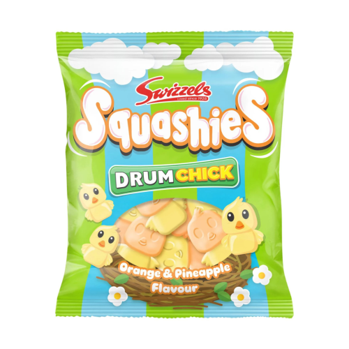 Swizzels Squashies Drum Chicks 12x120g