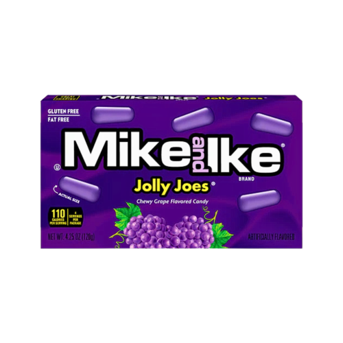 Mike & Ike Jolly Joes Grape 12x120g