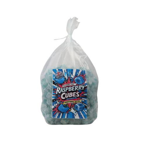 blue raspberry cubes