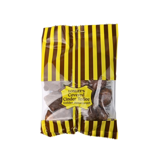 Loxleys Chocolate Covered Cinder Toffee 18x125g