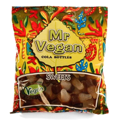 Mr Vegan Jelly Cola Bottles 12x120g