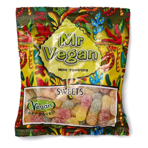 Mr Vegan Sour Tongues 12x120g