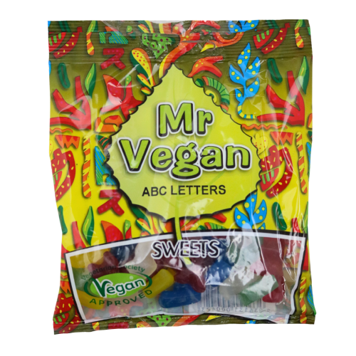 Mr Vegan ABC Letters 12x120g