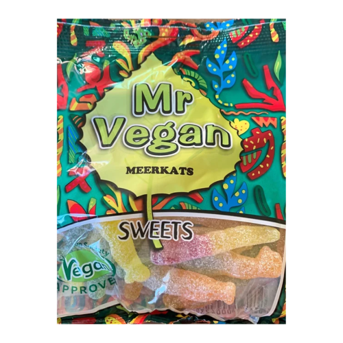 Mr Vegan Fizzy Meerkats 12x120g