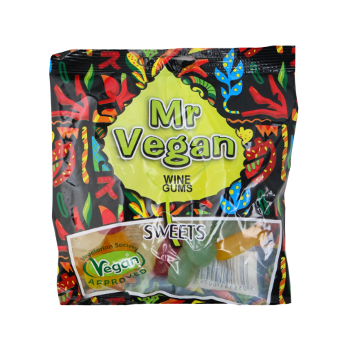 Mr Vegan Wine Gums 12x120g
