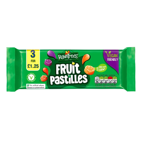 Nestle Rowntree Fruit Pastilles Multipack £1.25 PMP 20x3x41g