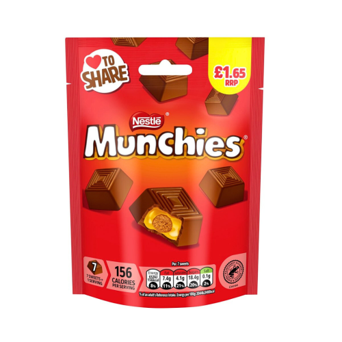 Nestle Munchies Share Bag 10x81g Â£1.65 PMP