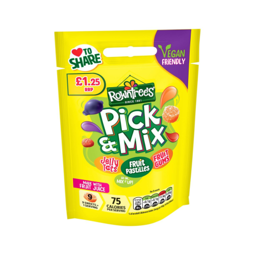 Nestle Rowntrees Pick N Mix PMP Â£1.25 10x120g