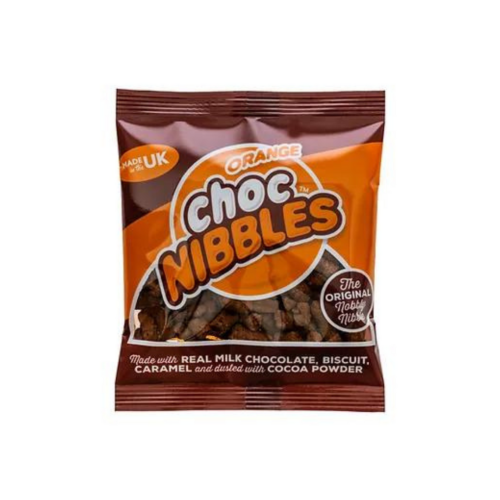 Choc Nibbles Orange Pre Pack 12x150g