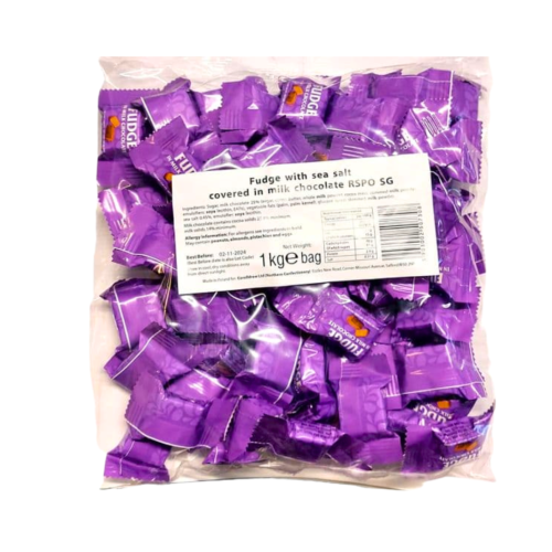 Chocolate covered Salted Caramel Fudge 1kg